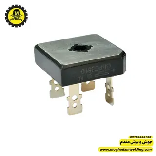 پل دیود S35VB100 فلزی ارجینال نمای پشت 