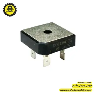 پل دیود S50VB100 درجه یک پلاستیکی نمای بالا