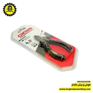 سیم چین الکترونیکی 4.5 اینچ کرون مدل DCBH4 همراه با جعبه نمای روبرو