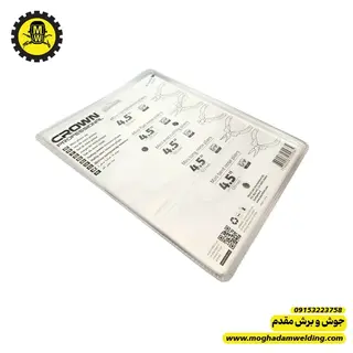 ست انبر الکترونیکی 5 پارچه 4.5 اینچ کرون مدل CPXB5 همراه با جعبه نمای پشت 