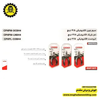 انبر دست الکترونیکی 4.5 اینچ کرون مدل COBH4