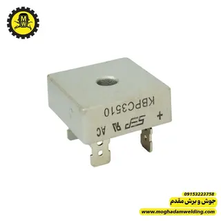 پل دیود S35VB100 فلزی ارجینال نمای نمای روبرو