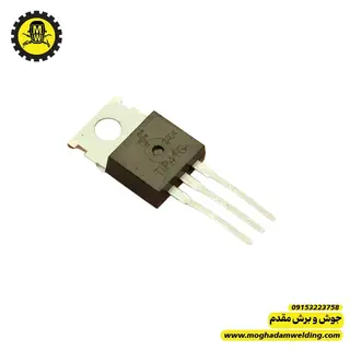 ترانزیستور TIP41C BJT نوع NPN  سه پایه نمای روبرو برند  فرچایلد