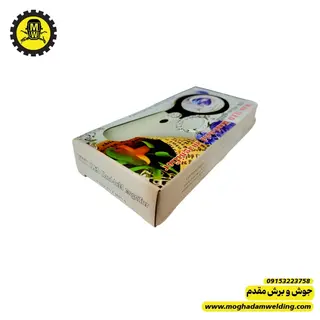 ذره بین دسته دار چراغدار مخصوص قطعات ریز SMD مدل AB69-02 نمای کارتن 