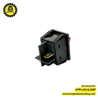 کلید پاور 30  امپر چراغ دار دستگاه جوش درجه یک