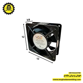 فن 220 ولت 12*12 2600 دور بوشی  درجه یک تست شده 