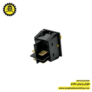 کلید پاور 4 پایه 250 ولت 30 آمپر دستگاه جوش بدون چراغ