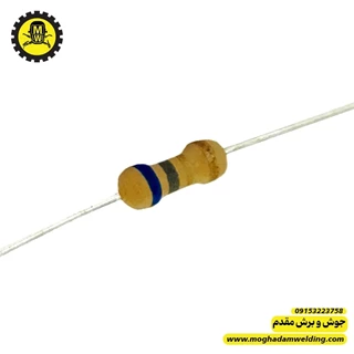 مقاومت کربنی 6.8 اهم 0.25 وات