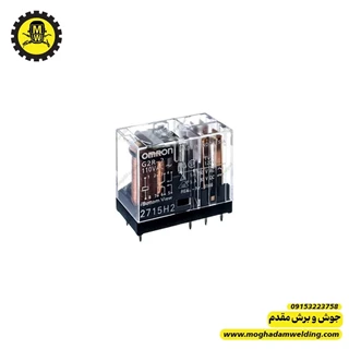 رله 8 پایه بوبین 110 ولتی