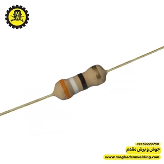 مقاومت کربنی 39 اهم 0.25 وات   