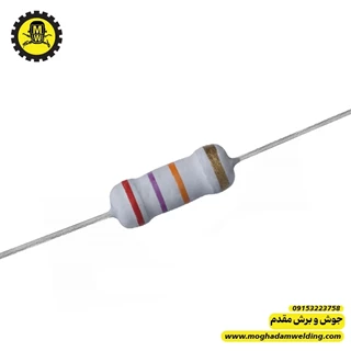 مقاومت کربنی 27 کیلو اهم 2 وات 