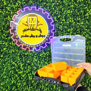 جعبه ابزار برند  TIK مدل 201 نمای باز شده جعبه ابزار