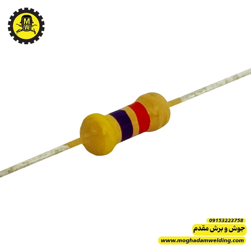 مقاومت کربنی 4.7 کیلو اهم 0.25 وات