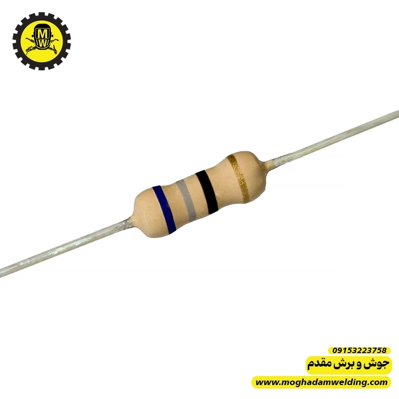 مقاومت کربنی 68 اهم 2 وات 