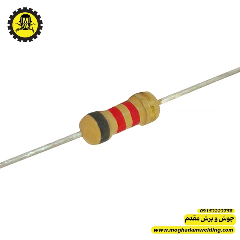 مقاومت کربنی 8.2 کیلو اهم 0.25 وات