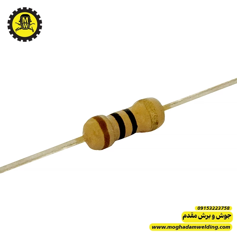مقاومت کربنی 10 اهم 0.25 وات