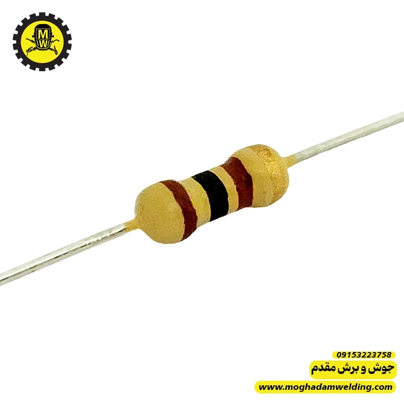 مقاومت کربنی 100 اهم 0.25 وات