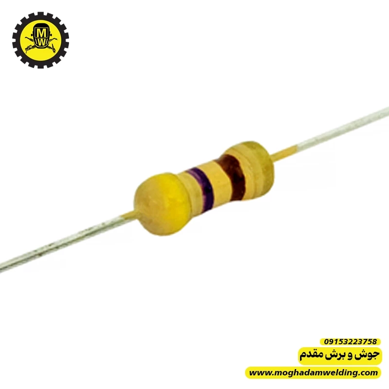 مقاومت کربنی 470 اهم 0.25 وات 