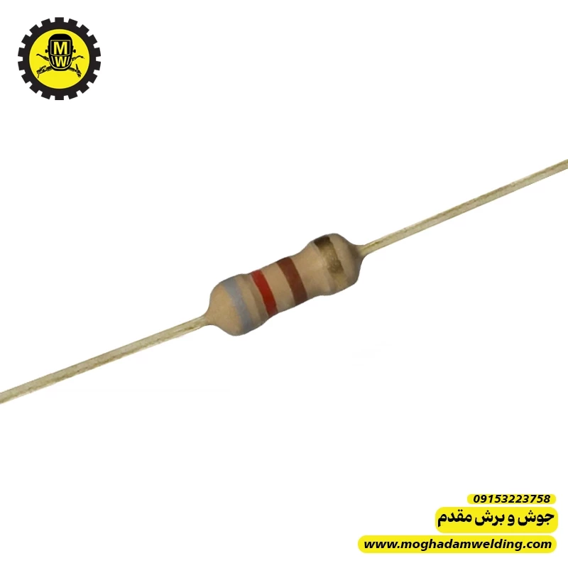 مقاومت کربنی 820 اهم 0.25 وات 