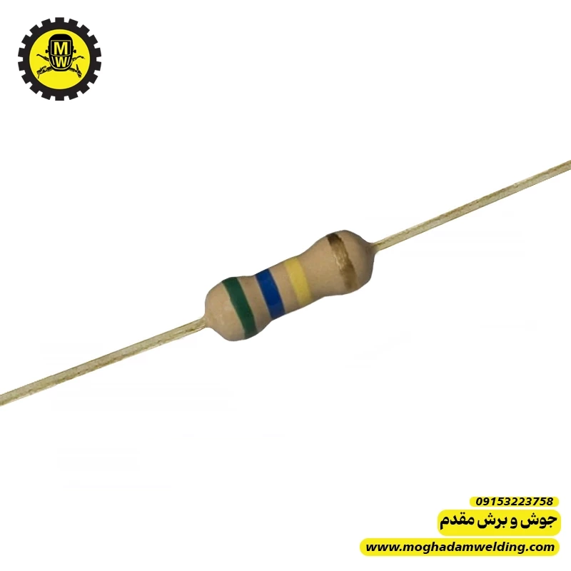 مقاومت کربنی 560 کیلو اهم 0.25 وات 