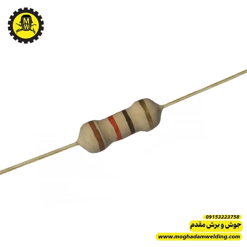مقاومت کربنی 12 اهم 0.25 وات 