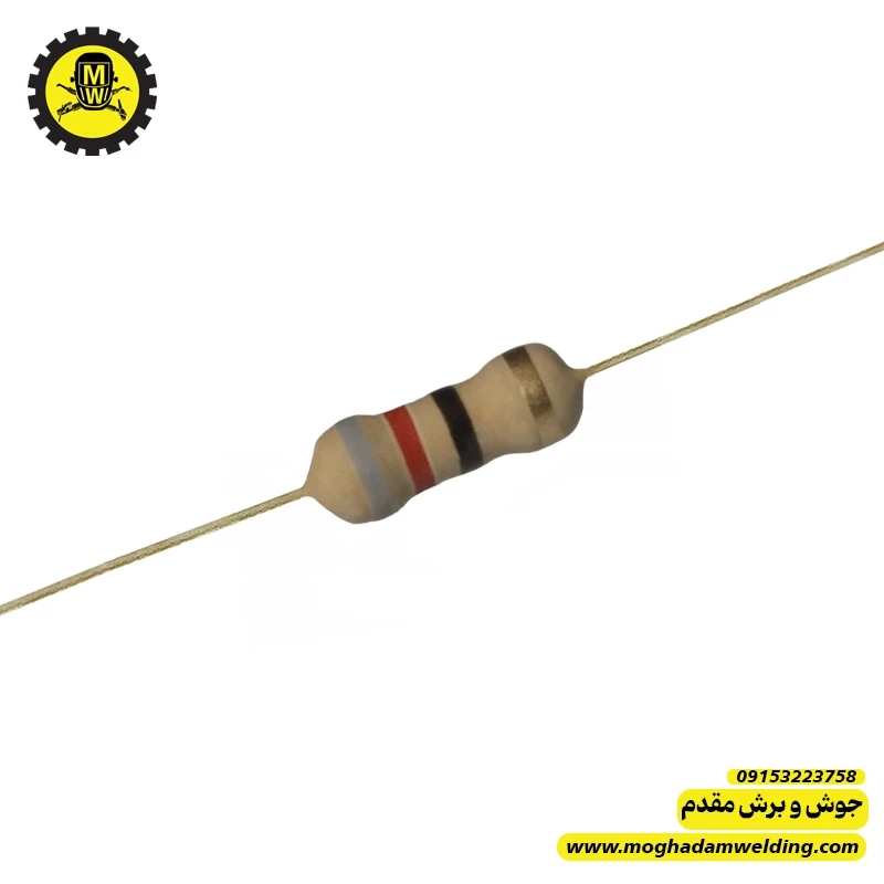 مقاومت کربنی 82 اهم 0.25 وات  