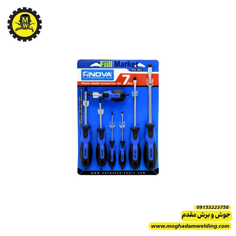 ست پیچ گوشتی 7 عددی