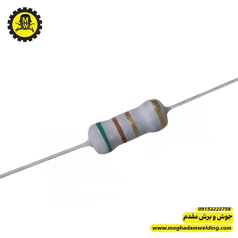 مقاومت کربنی 5.1 اهم 1 وات