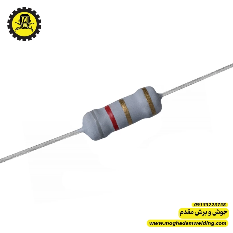 مقاومت کربنی6.8 اهم 2 وات