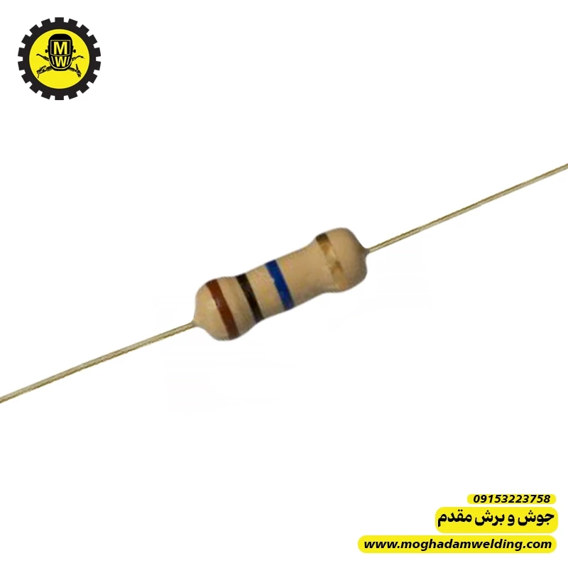 مقاومت کربنی 10 مگا اهم 0.25 وات