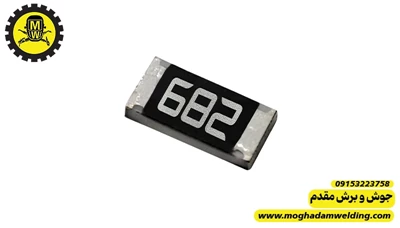 مقاومت 6.8 کیلو اهم SMD سایز 1206