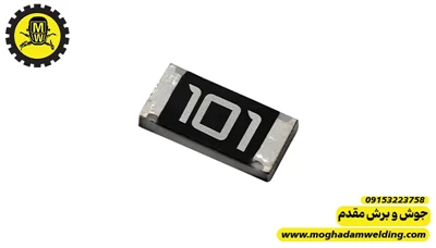 مقاومت 100 اهم SMD سایز 1206