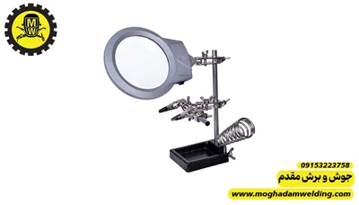 پایه هویه ZD 10M ذره بین دار