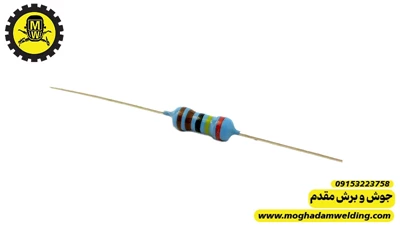 مقاومت کربنی 47 کیلو اهم 0.25 وات 1 درصد خطا