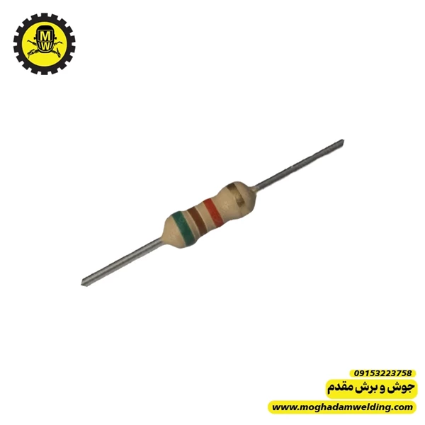 مقاومت کربنی 5.1 کیلو اهم 0.25 وات