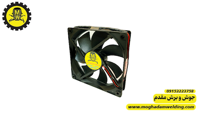 فن 24 ولت 12*12 قطر 2.5 بلبرینگی 4500 دور 