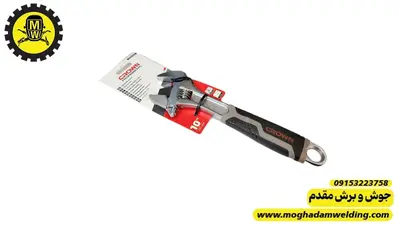 آچار فرانسه 10 اینچ روکشدار کرون مدل CNB10