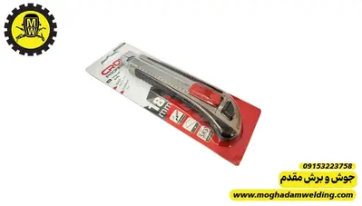 کاتر سربی روکش دار بزرگ 3 تیغ کرون مدل SBB18