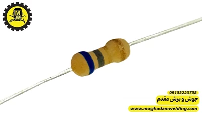 مقاومت کربنی 6.8 اهم 0.25 وات