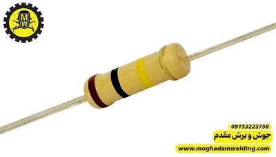 مقاومت کربنی 100 کیلو اهم 2 وات 