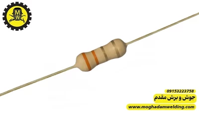 مقاومت کربنی 3.3 اهم 0.25 وات