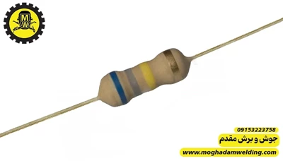 مقاومت کربنی 680 کیلو اهم 0.25 وات 
