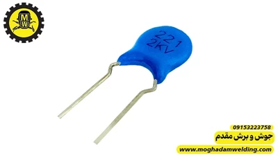 خازن سرامیکی 221K 2Kv (خازن اسنابر)