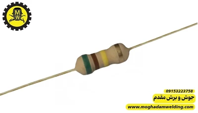 مقاومت کربنی 510 کیلو اهم 0.25 وات